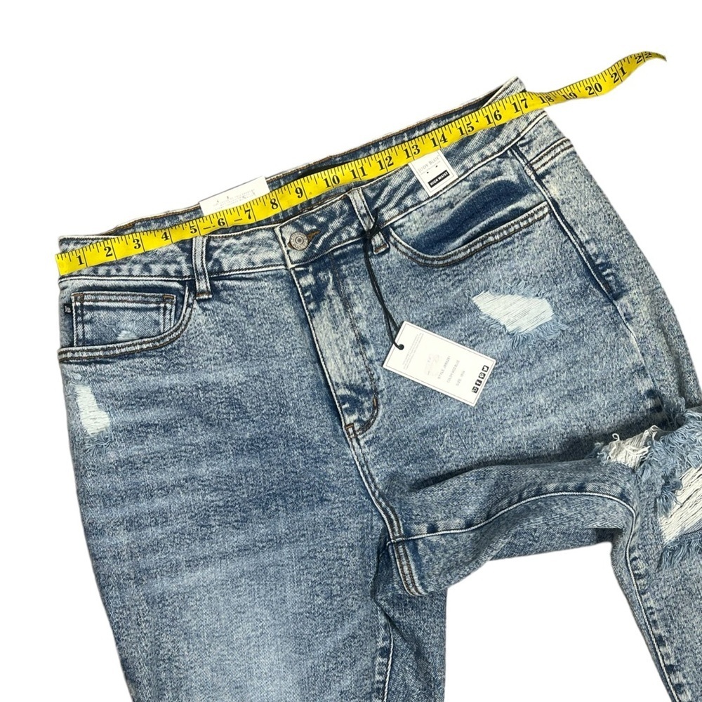 Judy Blue Medium Acid Wash High Rise Boyfriend Jeans plus size 16W - Picture 6 of 12